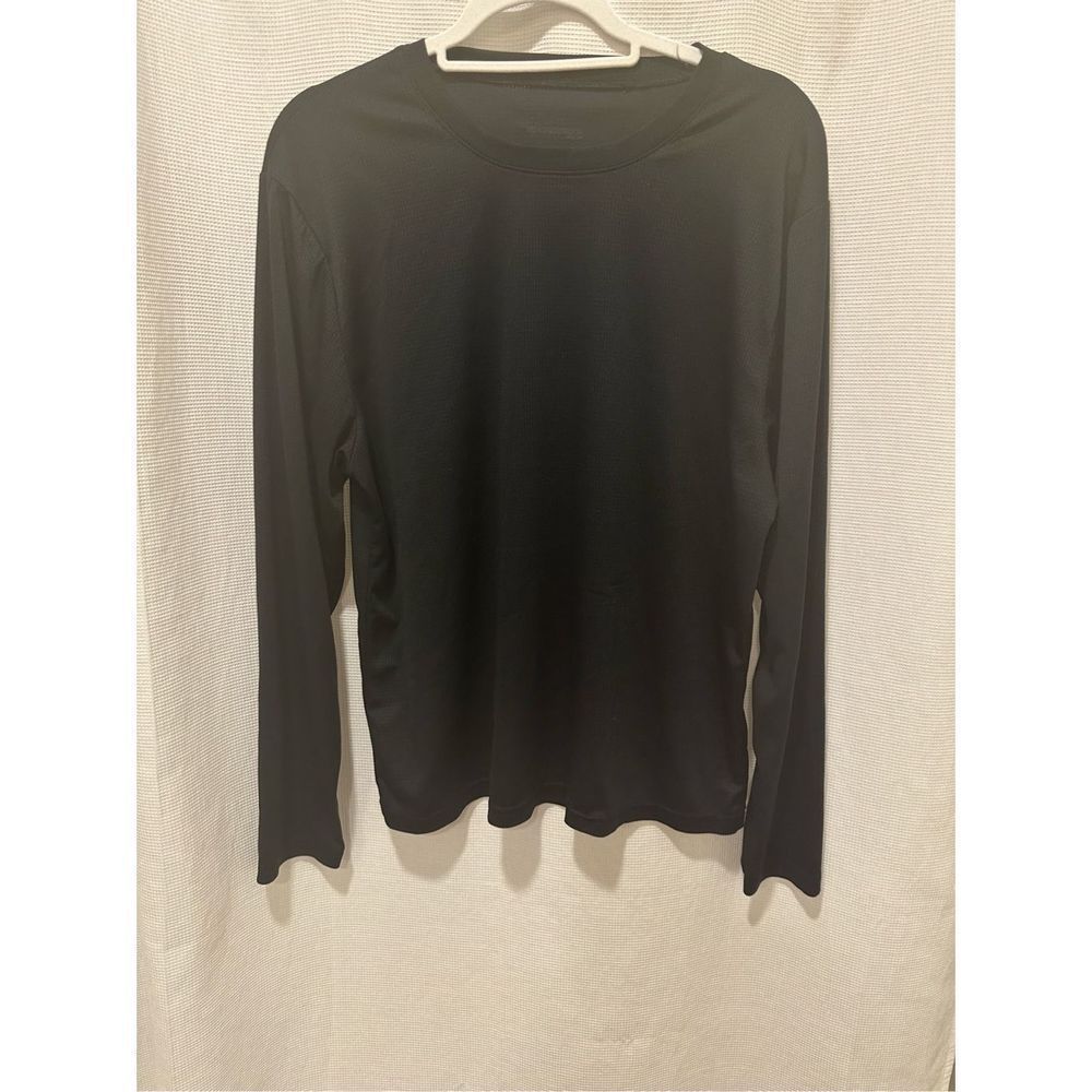 Running Thermal Black Waterproof Running Shirt ( Longsleeves) - Size L